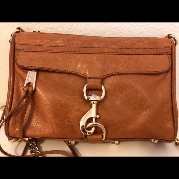 Rebecca Minkoff Handbags - Rebecca Minkoff “Mini MAC” (Cognac/tan)